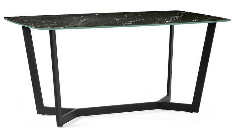 Julian Bowen Olympus 6 Seater Dining Table - Black