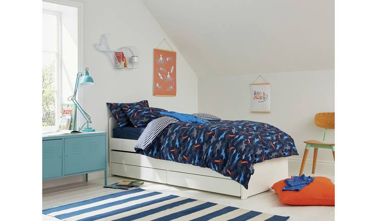 Joules Kids Sea Monsters Navy Bedding Set - Single