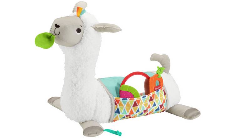 Fisher-Price Grow-with-Me Llama Tummy Time Wedge