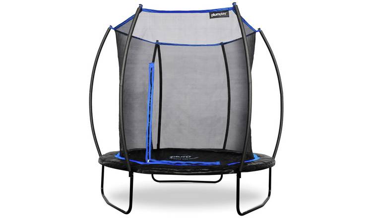 Buy Plum 8ft Deluxe Springsafe Outdoor Trampoline with Enclosure Trampolines and enclosures Argos