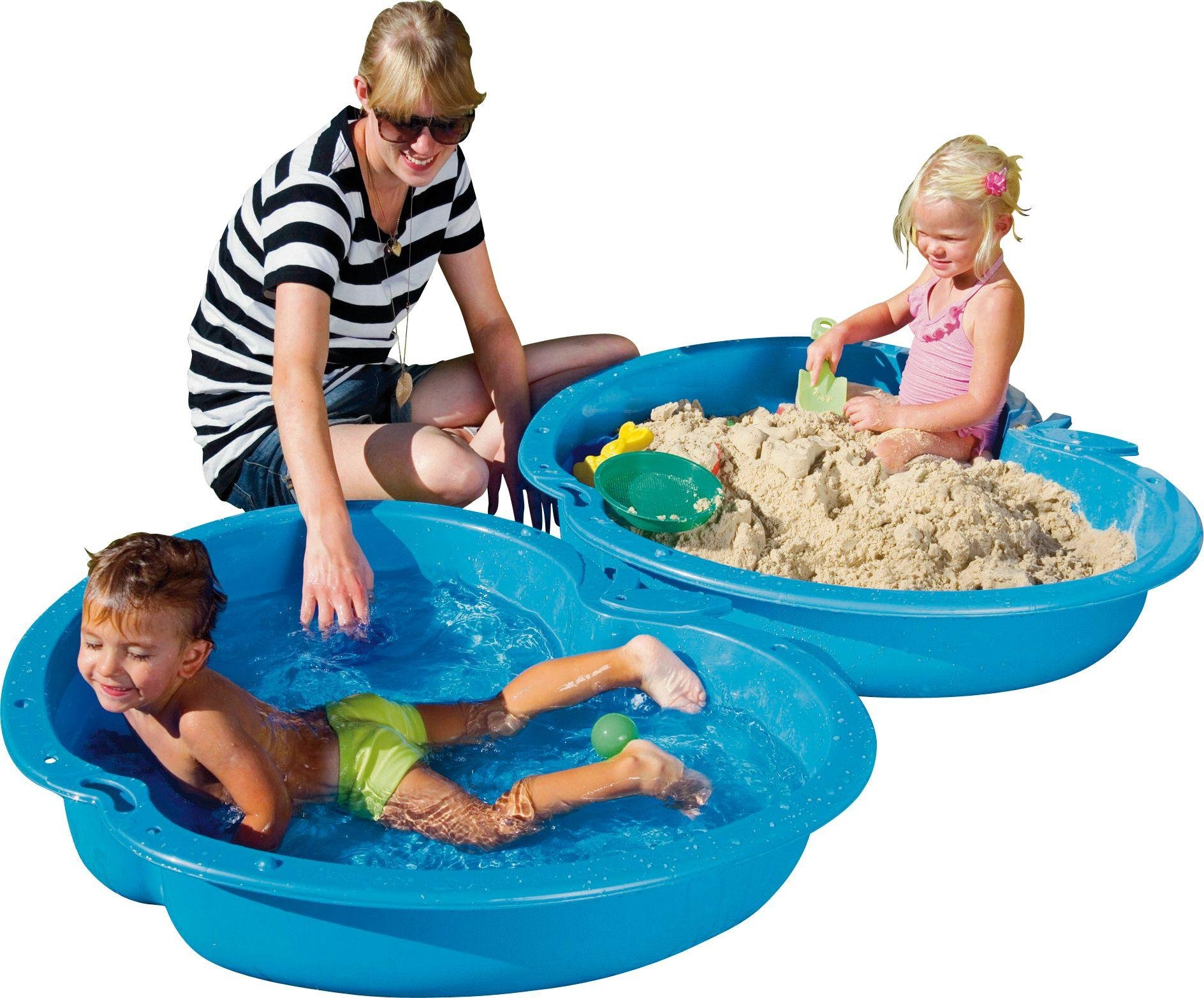 childrens sand and water pit