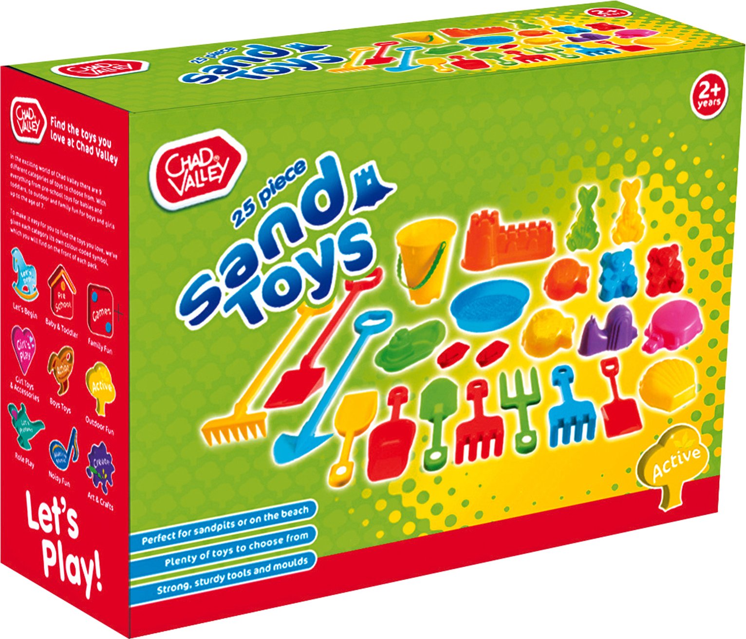 Chad Valley 25 Piece Sand Toy Accessory Set Review