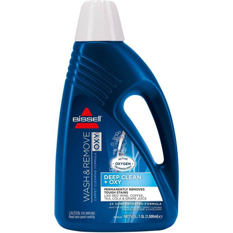 Bissell Wash and Remove Oxygen 1.5L Carpet Cleaning Solution 0