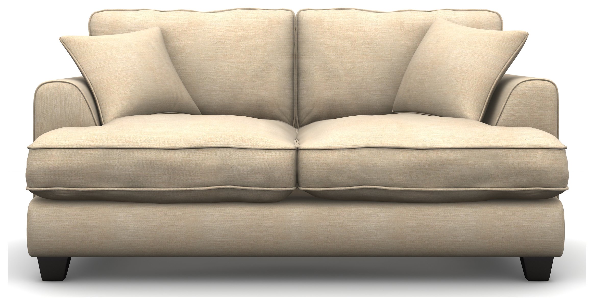 Argos Home Hampstead 2 Seater Fabric Sofa Bed - Beige