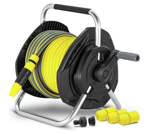 Karcher Hose Reel and Accessories - 25m