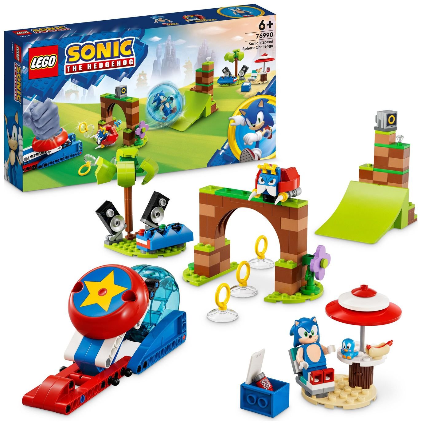 LEGO Sonic the Hedgehog Sonic's Speed Sphere Challenge 76990