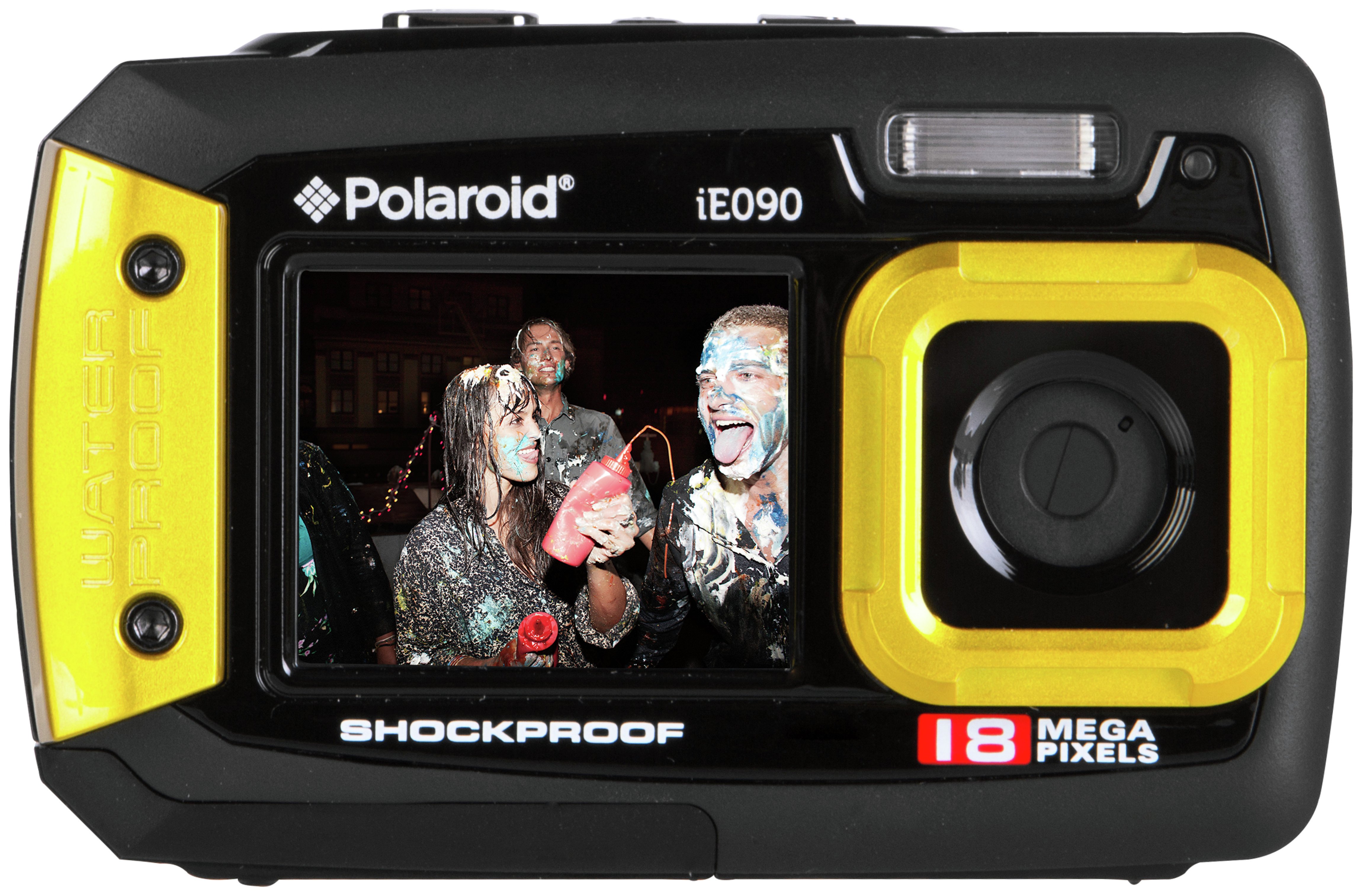 Polaroid IE090 18MP Waterproof Camera - Yellow