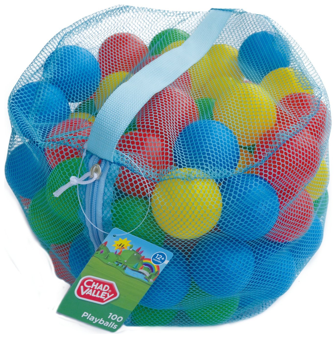 Chad Valley Bag of 100 Multi-Coloured Play Balls