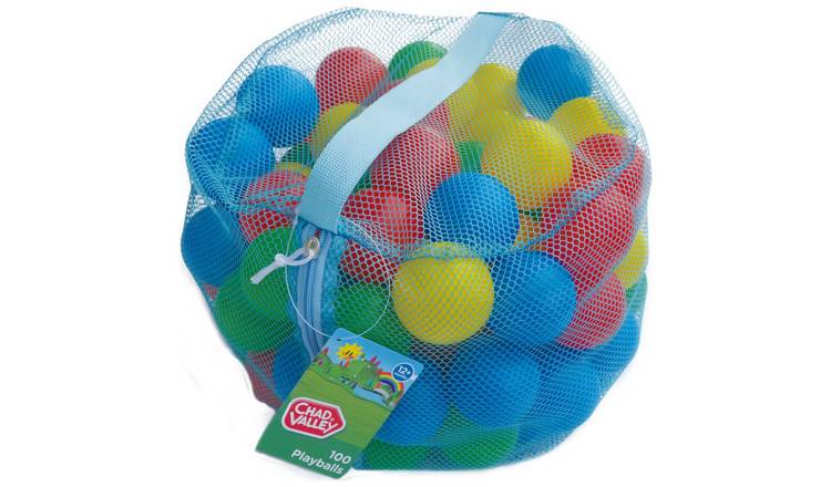 Chad Valley Bag of 100 Multi-Coloured Play Balls