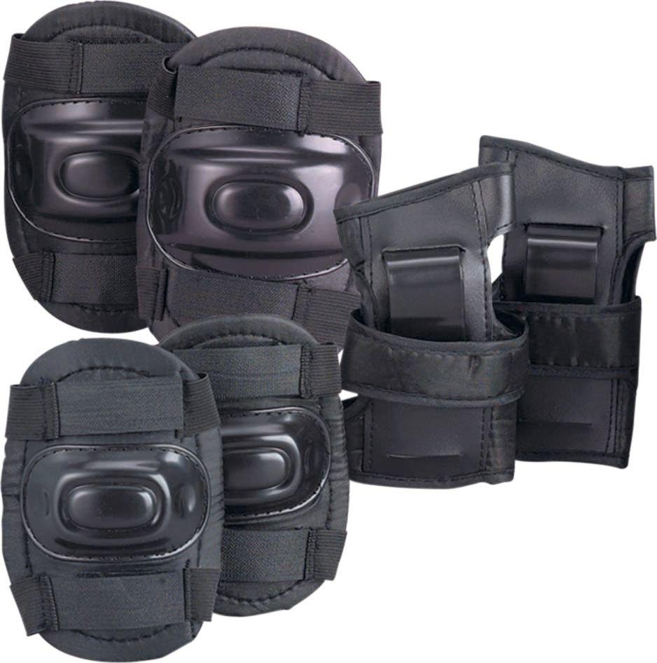 Chad Valley Skate Knee, Elbow and Wrist Pads - Black