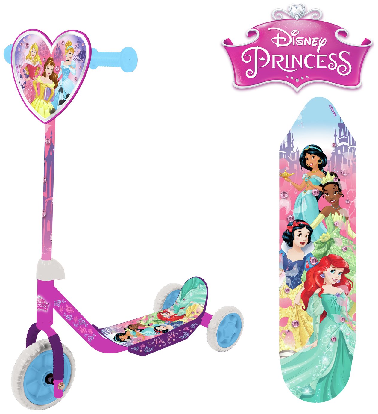 Disney Princess Tri-Scooter - Pink