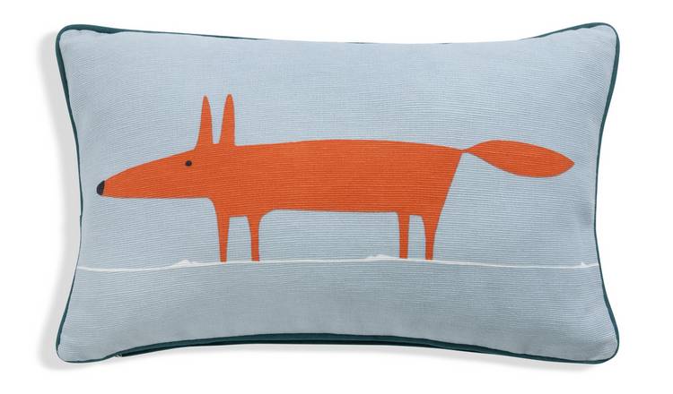 Habitat x Scion Mr Fox Cushion - Multicoloured - 50x30cm