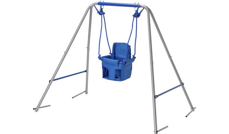 Buy Chad Valley Toddler Garden Swing - Blue | Swings | Argos