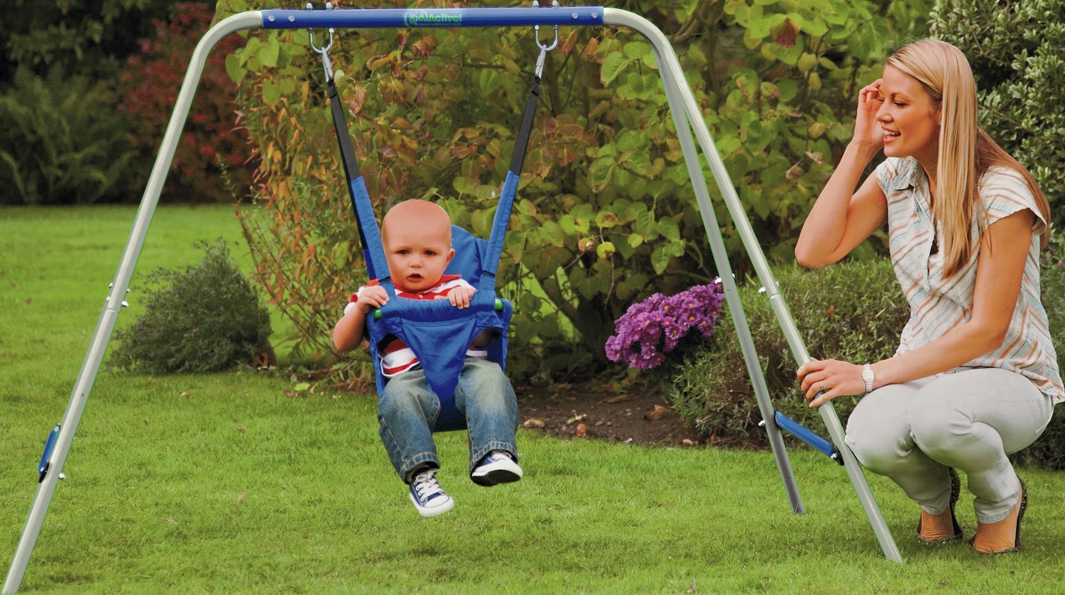 Chad Valley Kids' Active 2-in-1 Swing