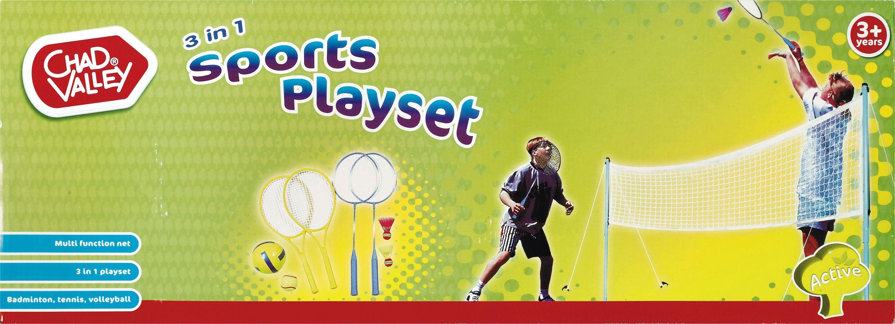 Chad Valley Tennis, Badminton and Volleyball Set Review