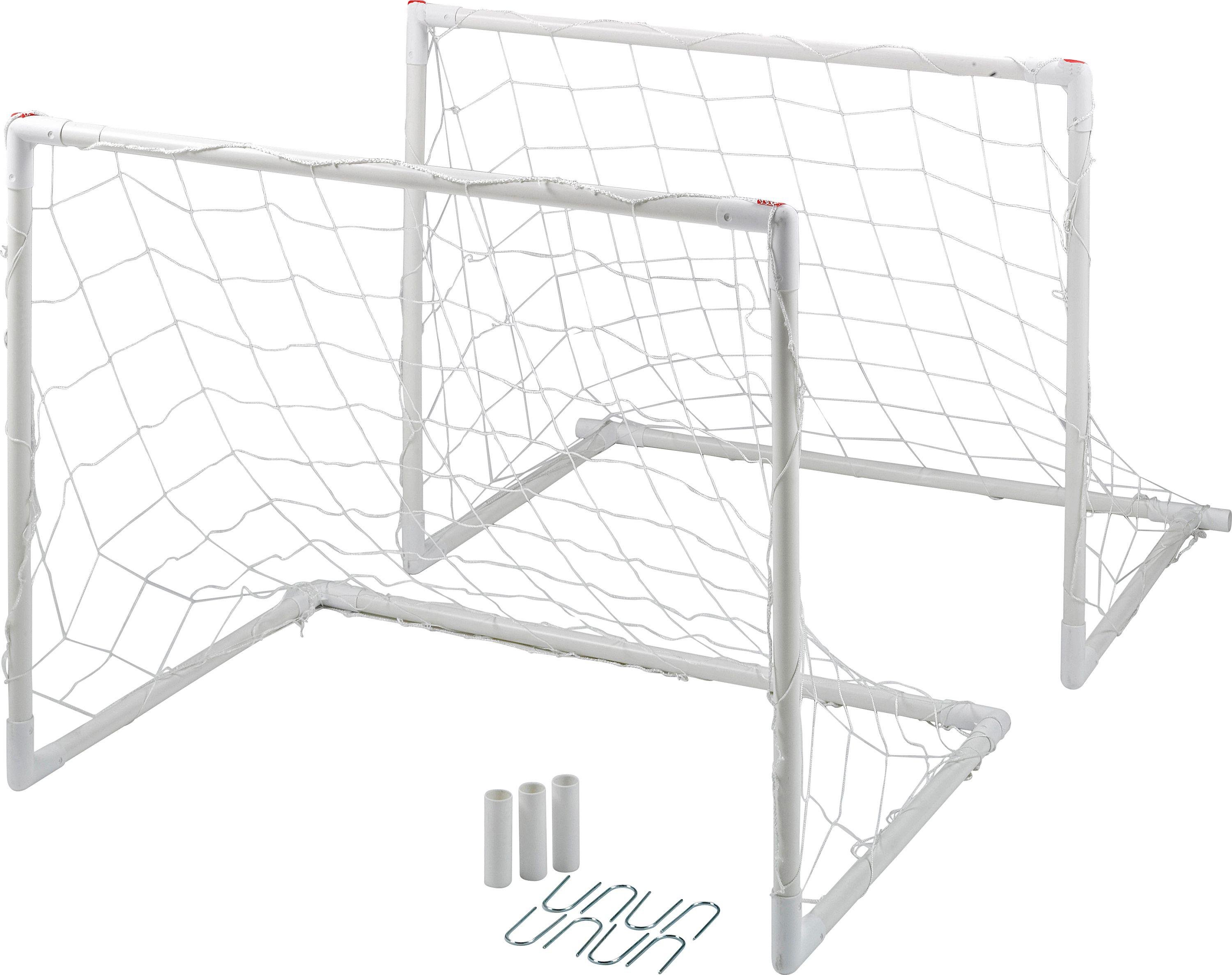 Chad Valley Twin Soccer Goal Set