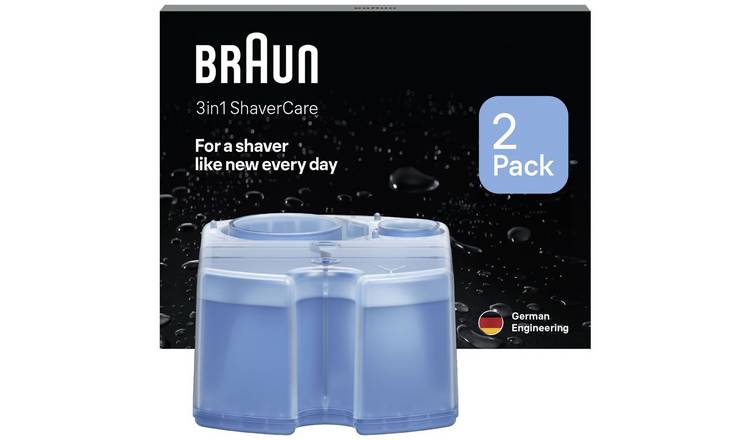 Buy Braun Clean and Renew Shaver Cartridges - 2 Pack, Shaving accessories