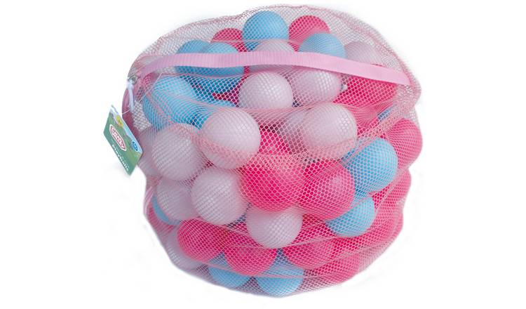 Chad Valley Bag of 100 Pink and Blue Play balls