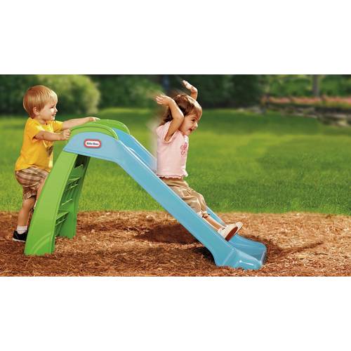 Buy Little Tikes My First Slide Blue Green Slides Argos