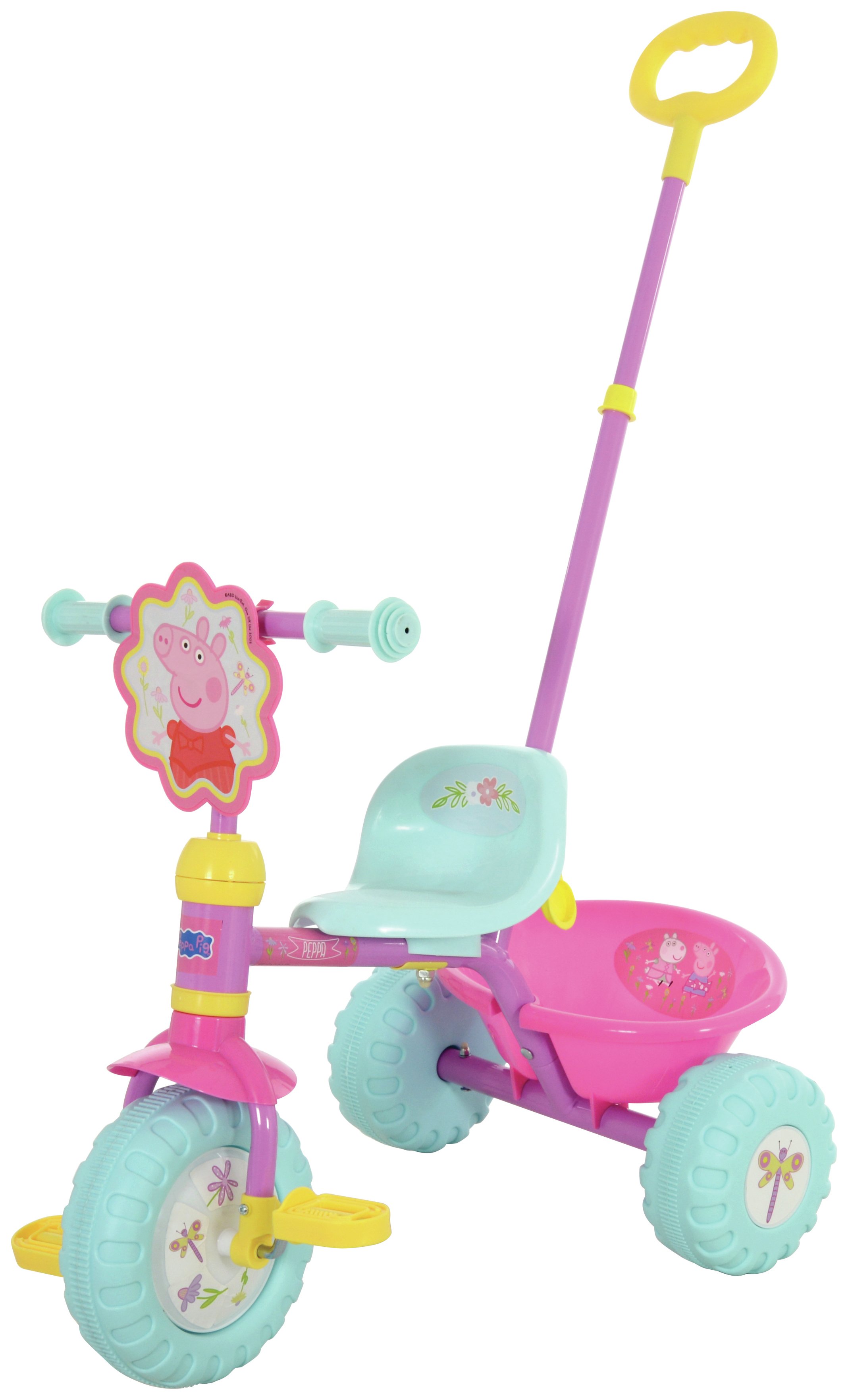 peppa pig trike pink