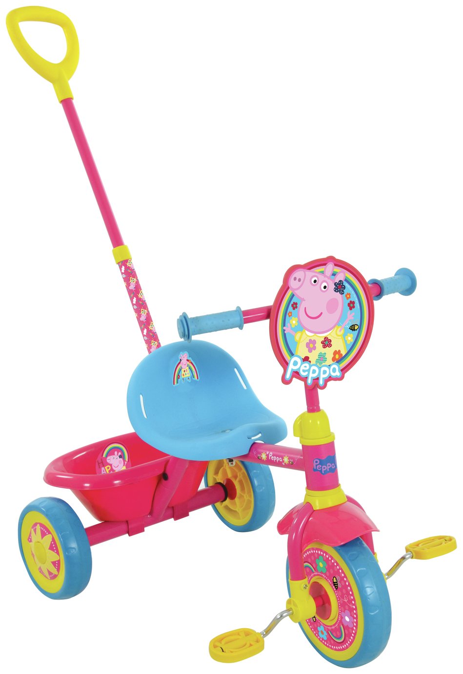 peppa pig trike pink