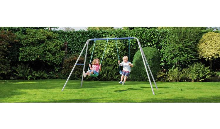 Argos garden best sale swing set