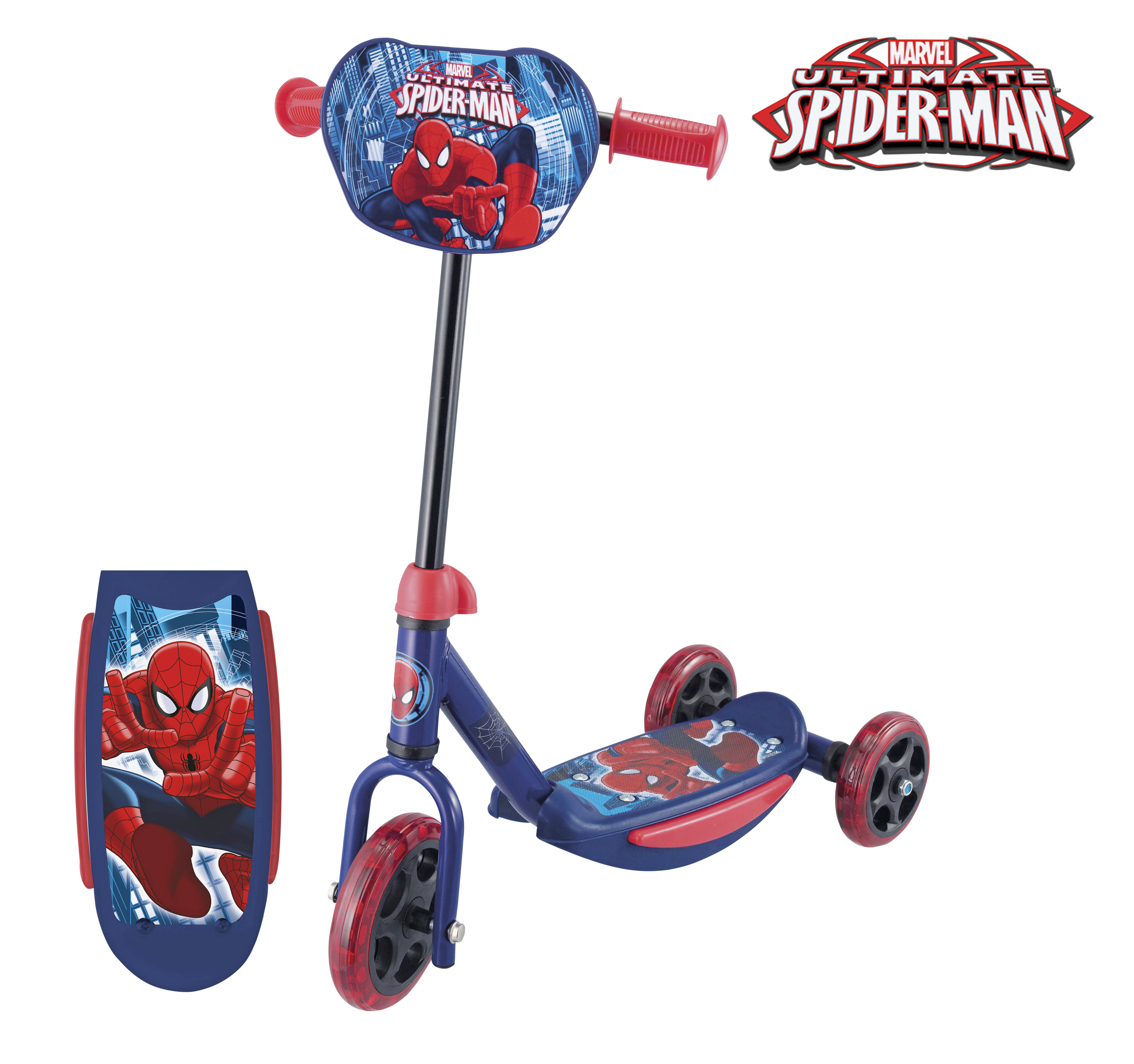 spiderman scooter skateboard
