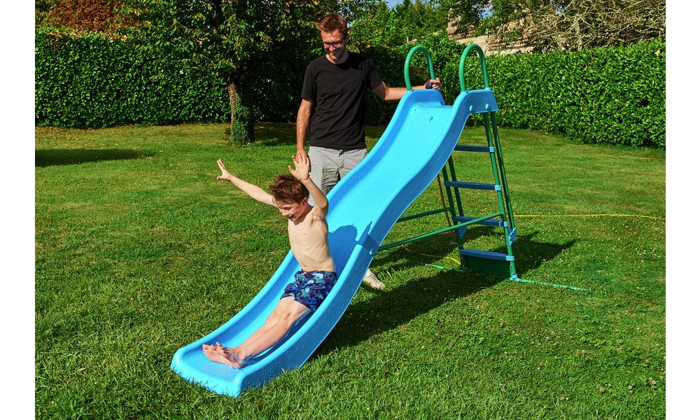 Kids Slide 9ft Wavy Garden Slide Hedstrom Wavy Slide With Steel
