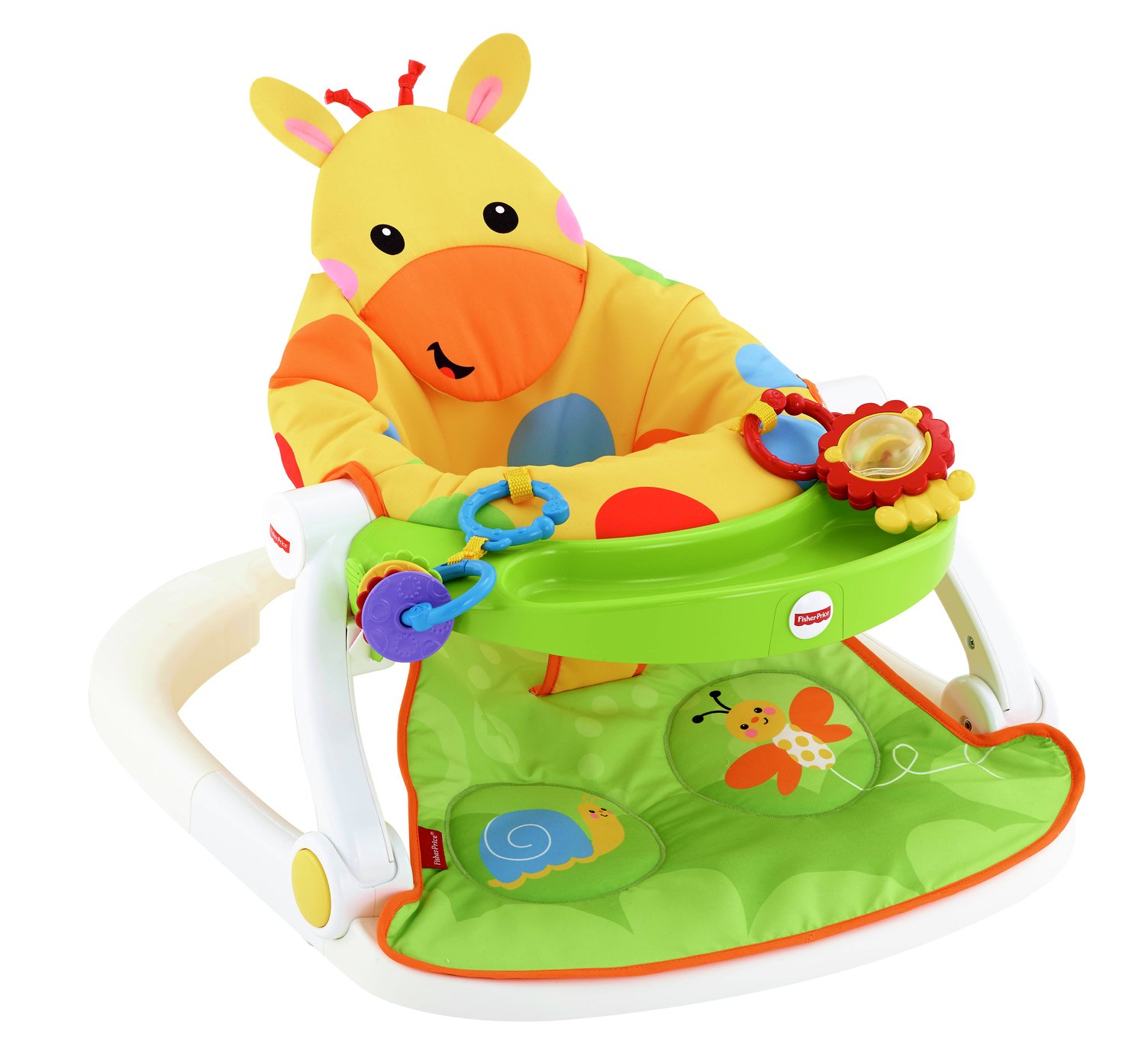 Fisher Price Giraffe Sit-Me-Up Feeding Booster Seat Review
