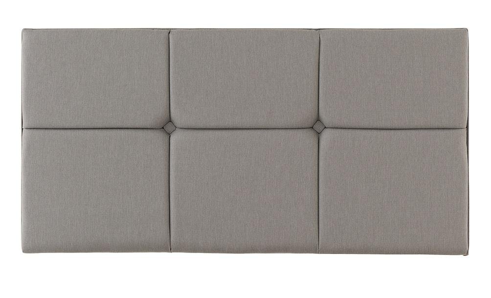 Silentnight Castello Single Headboard - Light Grey