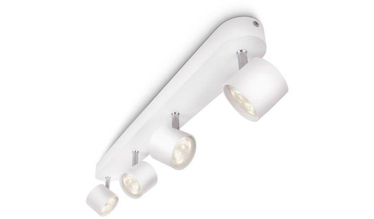Philips myLiving 4 LED Spotlight Ceiling Bar  - White