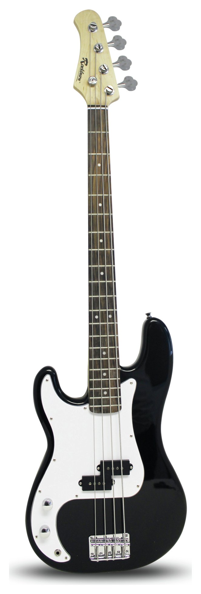Rockburn Left Hand Bass Guitar - Black