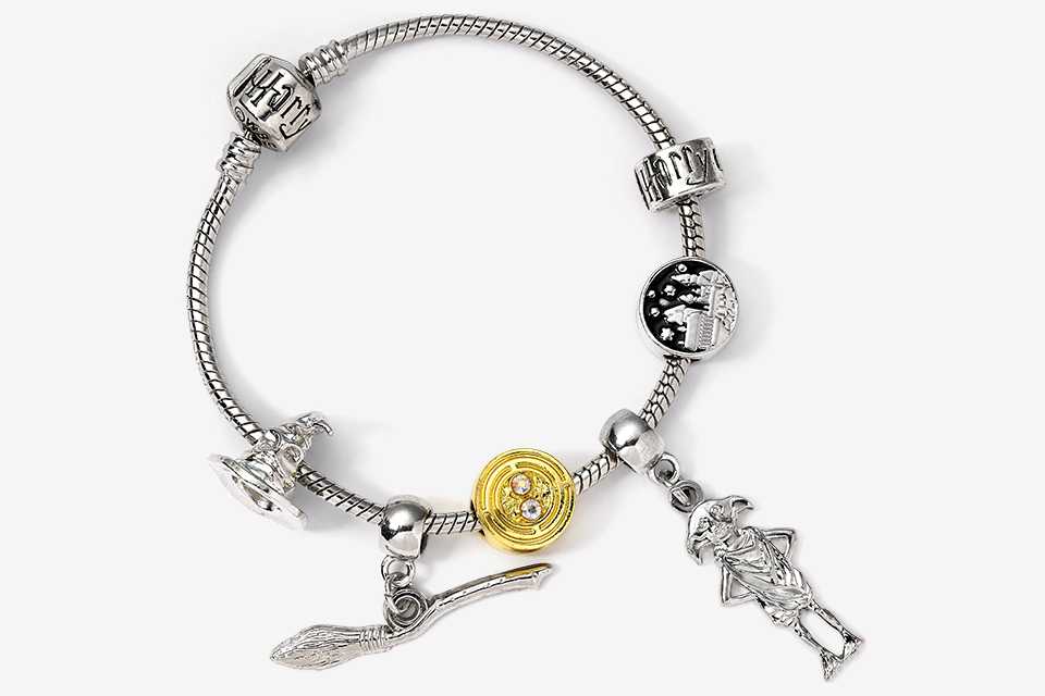 Harry Potter Silver Coloured Dobby Charm Bracelet.