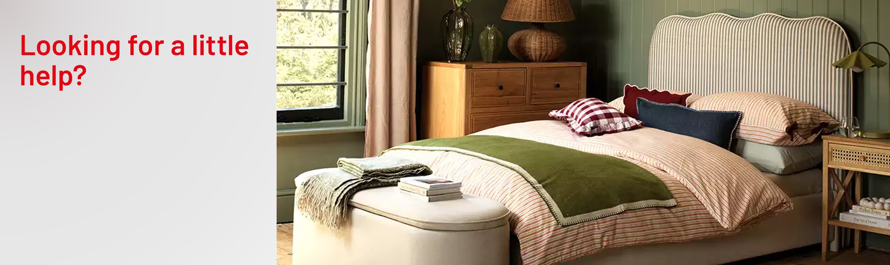 Collage of images showcasing Argos' range of products, from a bed to outdoor seating, to barbie dolls to matching kettles and toasters.