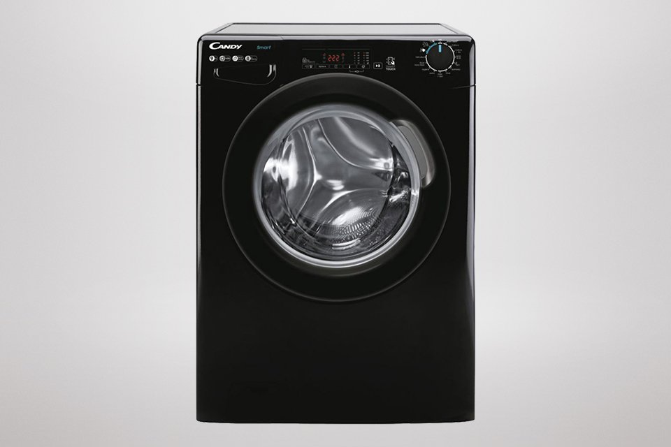 Candy CS 149TWBB4/1-80 9KG 1400 Spin Washing Machine - Black.