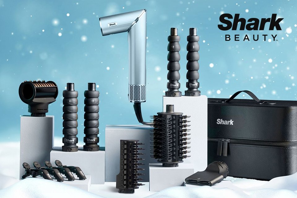 Shark. Add a touch of luxury to your haircare routine with Shark's haircare range.