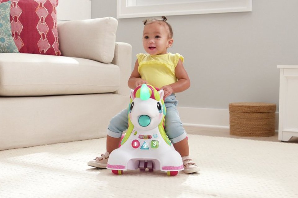 Infantino 3-in-1 Sit, Walk & Ride Unicorn.