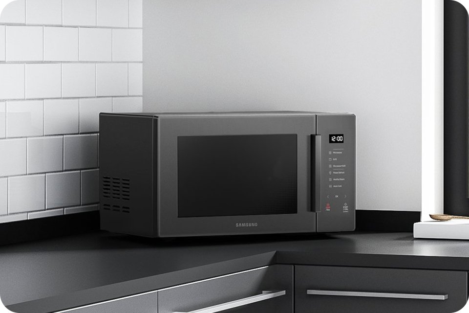 Samsung 800W 23L Standard Microwave - Charcoal.
