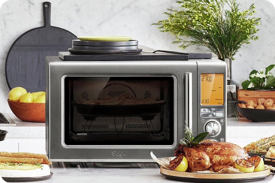 Sage 1100W Air Fryer Microwave SMO870 - Stainless Steel.