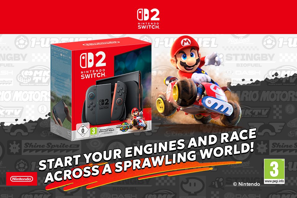 Start your engines. And race across a sprawling world.