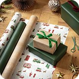 Wrapping paper.