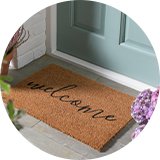 Door mats.