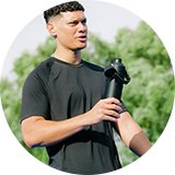 Stanley AeroLight IceFlow Black Water Bottle.