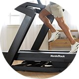 Nordic Track X16 Treadmill with Incline and Bluetooth.