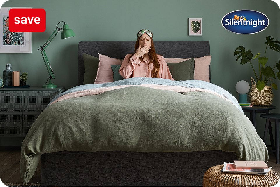 Save 20% on selected Silentnight divans and mattresses. Using code RESET20.