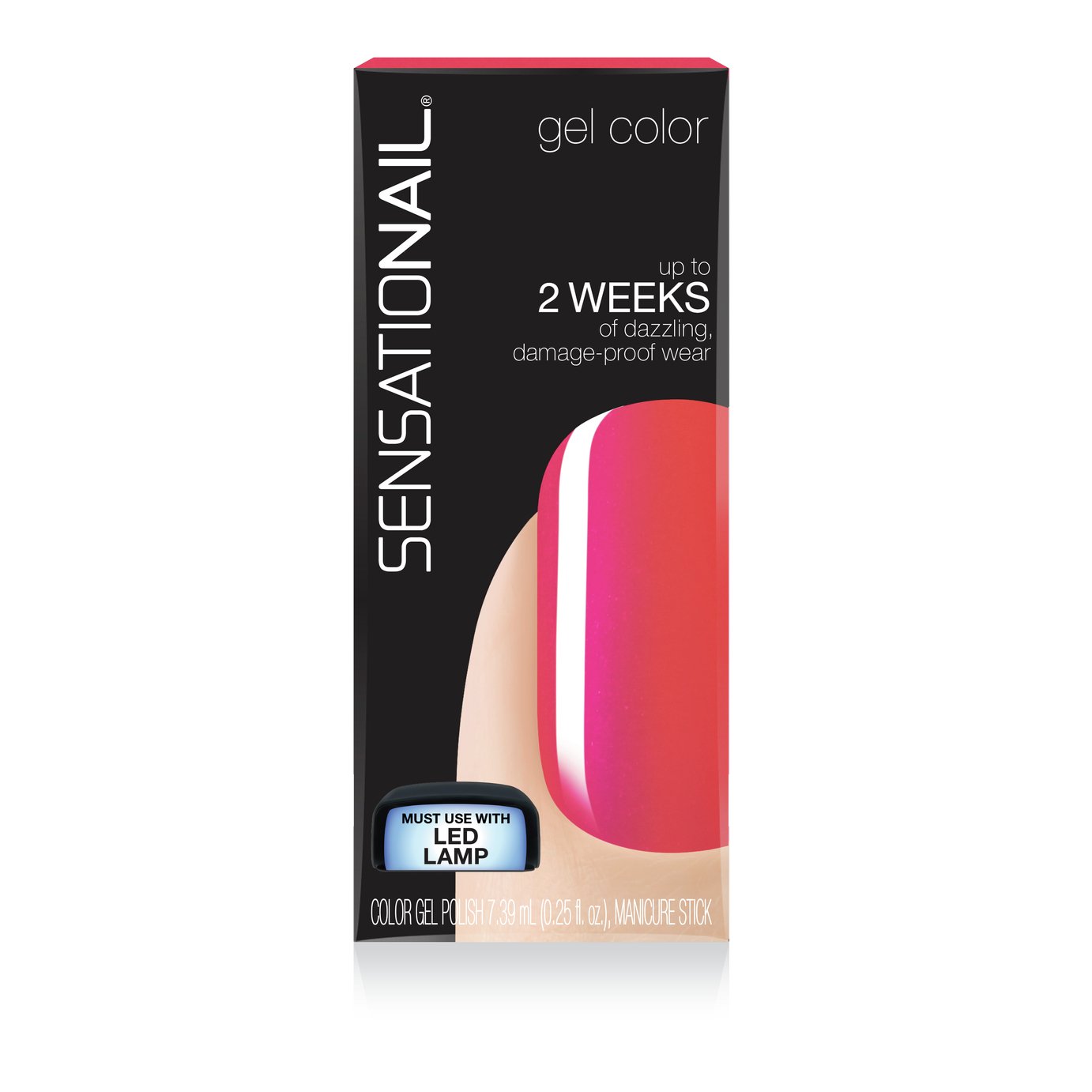 Sensationail Gel Nail Polish - Tropical Punch