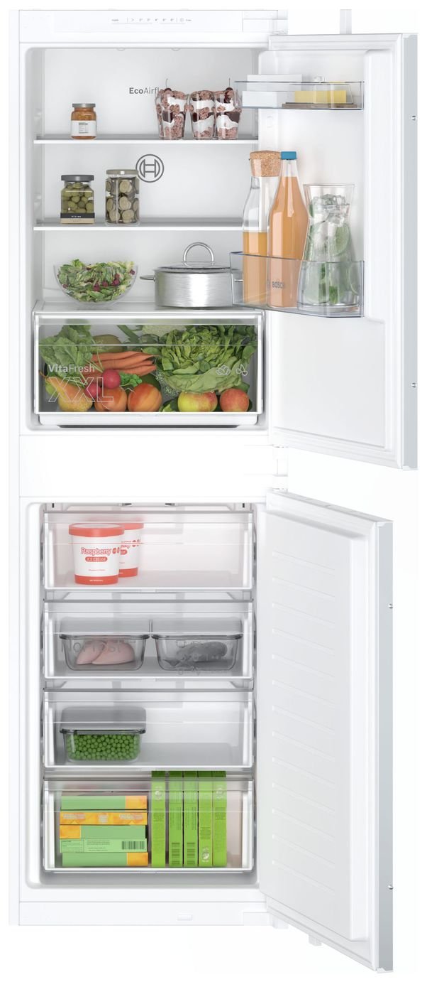 Bosch KIN85NSE0G Fridge Freezer - White