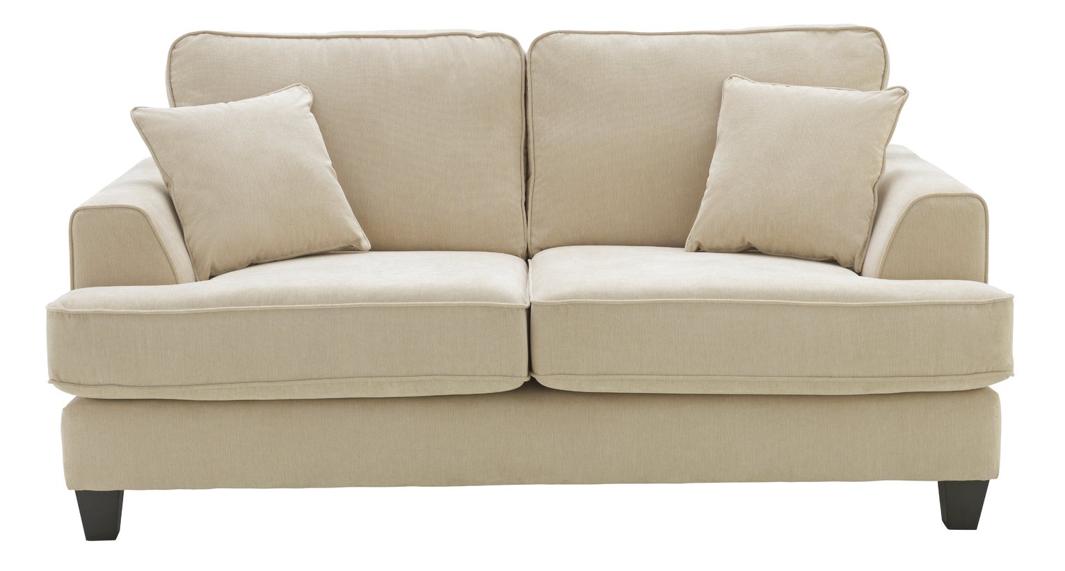 Argos Home Hampstead 2 Seater Fabric Sofa - Beige
