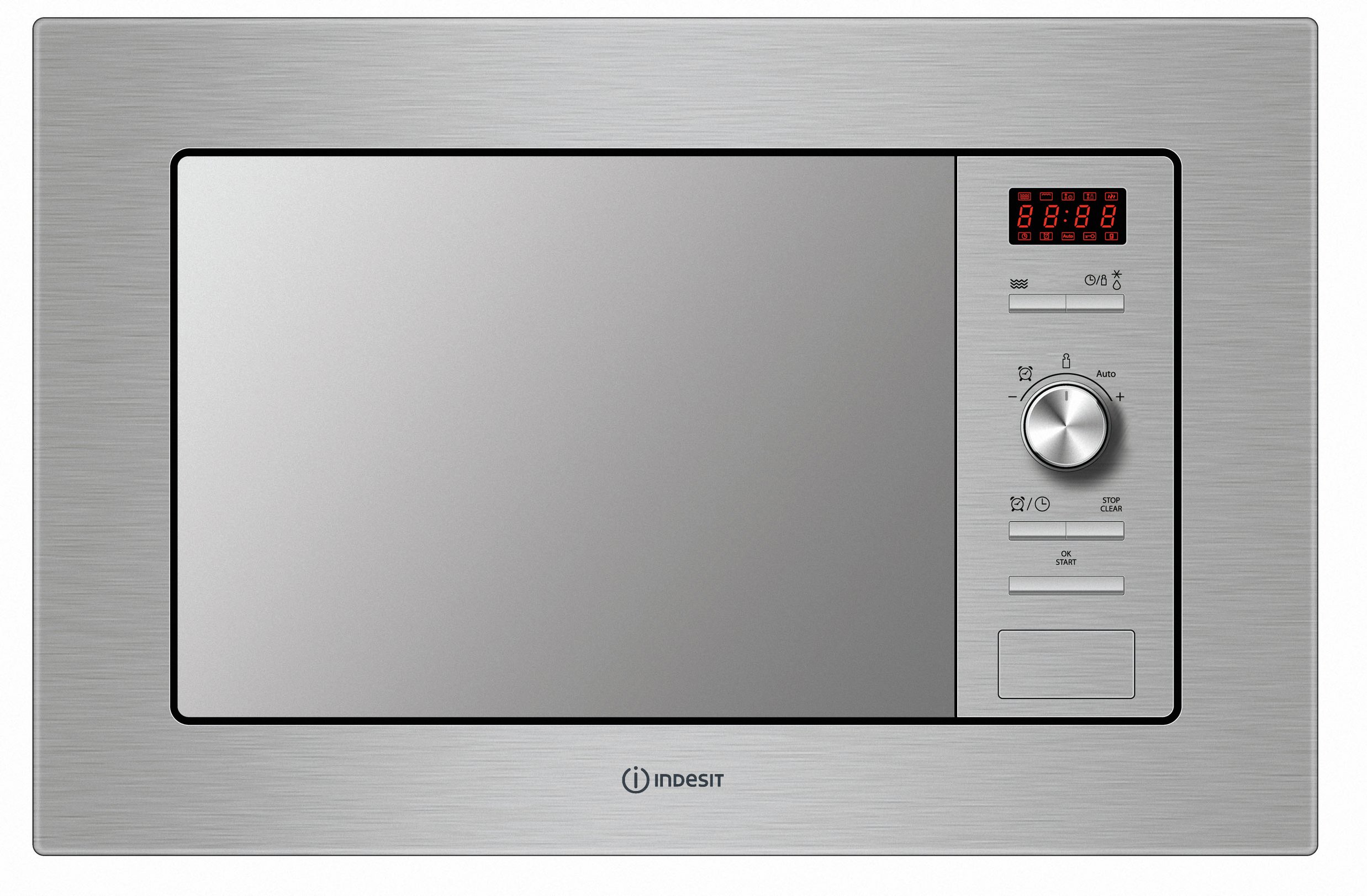 Indesit MWI122.1X Integrated Microwaves - Stainless Steel