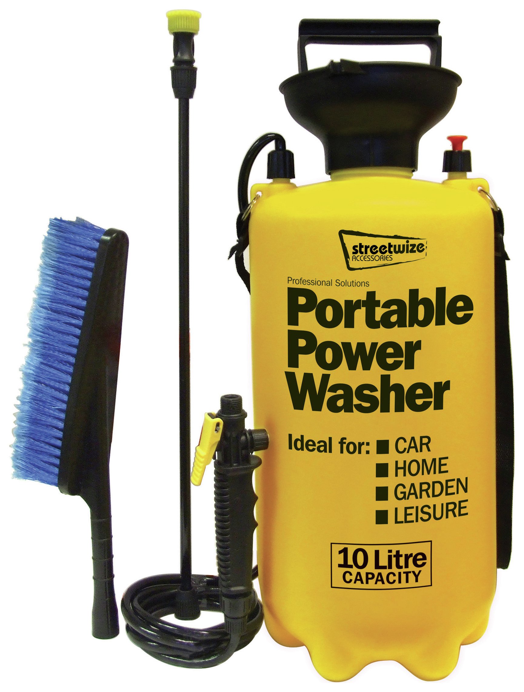 Streetwize 10 Litre Portable Power Washer.